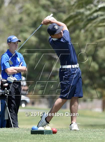 Thumbnail 2 in CIF Southern Section Boys Golf Championships photogallery.