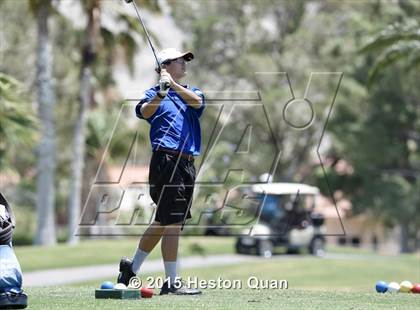 Thumbnail 2 in CIF Southern Section Boys Golf Championships photogallery.