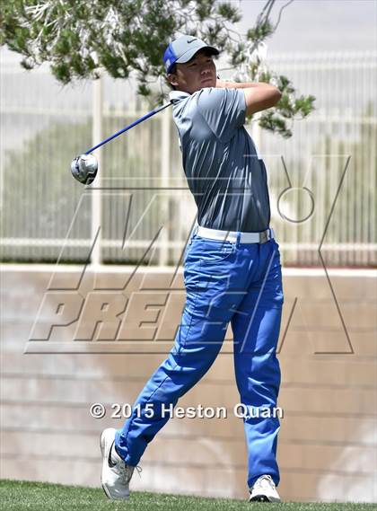 Thumbnail 1 in CIF Southern Section Boys Golf Championships photogallery.