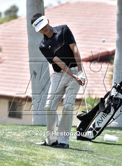 Thumbnail 1 in CIF Southern Section Boys Golf Championships photogallery.