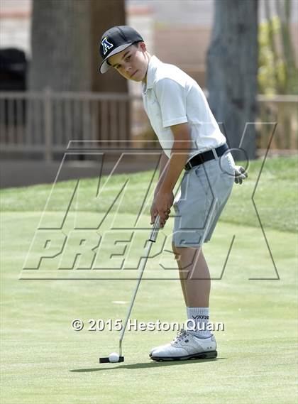 Thumbnail 3 in CIF Southern Section Boys Golf Championships photogallery.