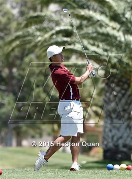 Thumbnail 1 in CIF Southern Section Boys Golf Championships photogallery.