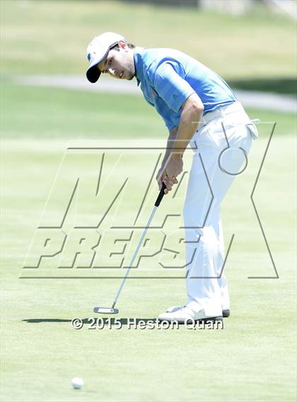 Thumbnail 2 in CIF Southern Section Boys Golf Championships photogallery.