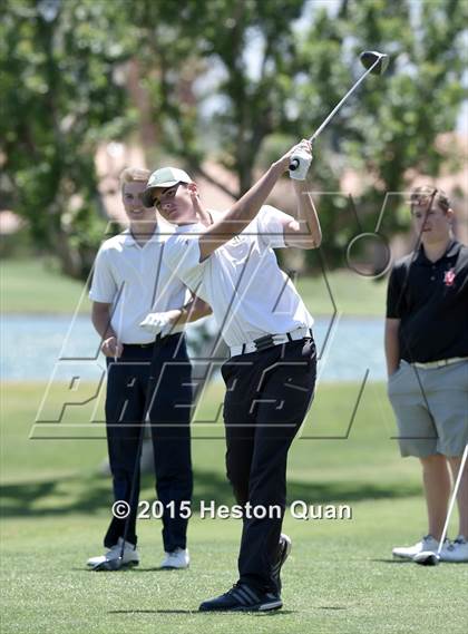 Thumbnail 2 in CIF Southern Section Boys Golf Championships photogallery.