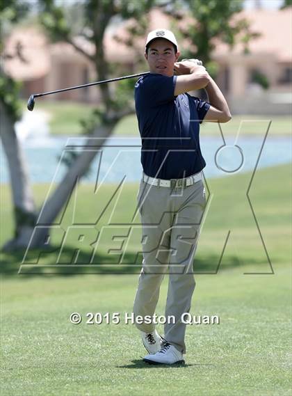 Thumbnail 2 in CIF Southern Section Boys Golf Championships photogallery.
