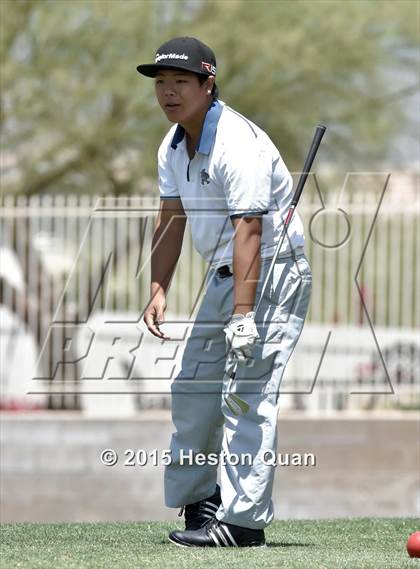 Thumbnail 2 in CIF Southern Section Boys Golf Championships photogallery.