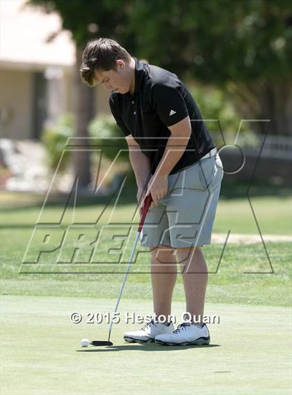 Thumbnail 1 in CIF Southern Section Boys Golf Championships photogallery.