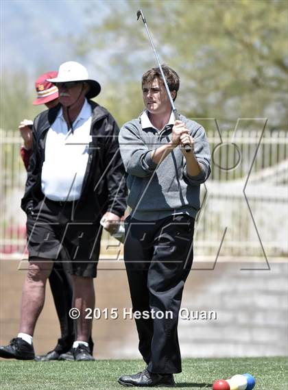 Thumbnail 1 in CIF Southern Section Boys Golf Championships photogallery.