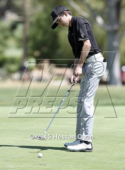 Thumbnail 3 in CIF Southern Section Boys Golf Championships photogallery.