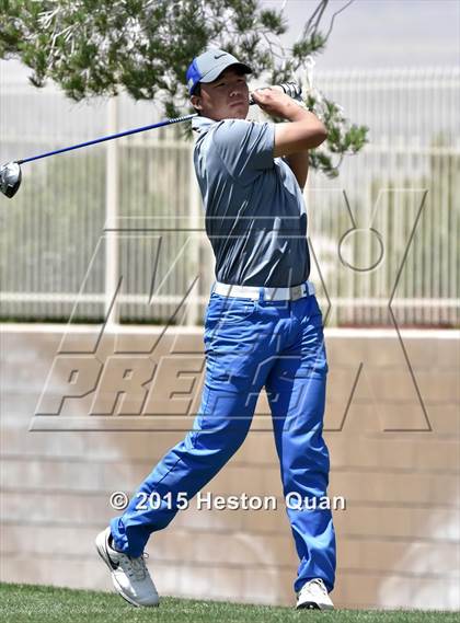 Thumbnail 2 in CIF Southern Section Boys Golf Championships photogallery.