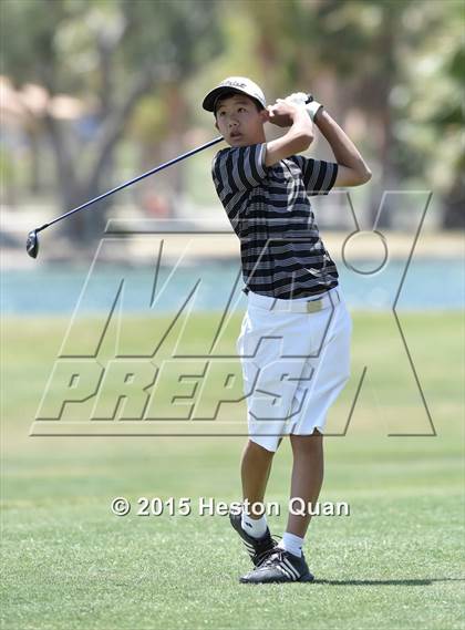 Thumbnail 3 in CIF Southern Section Boys Golf Championships photogallery.