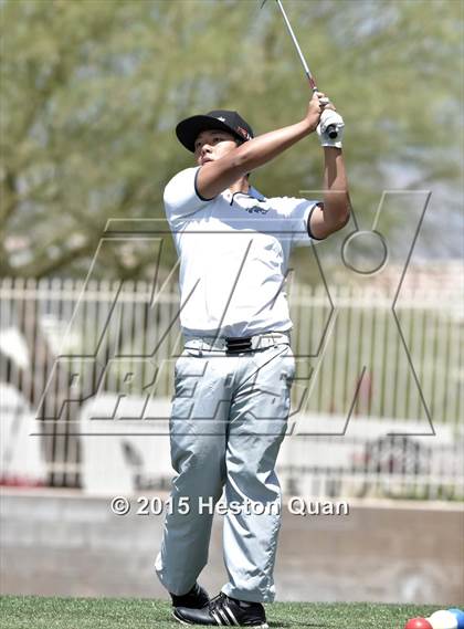 Thumbnail 2 in CIF Southern Section Boys Golf Championships photogallery.