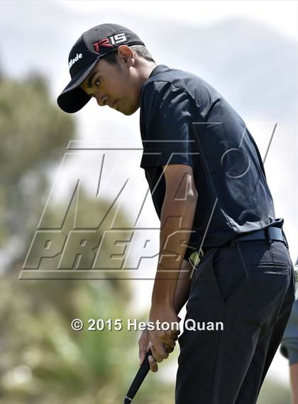 Thumbnail 3 in CIF Southern Section Boys Golf Championships photogallery.