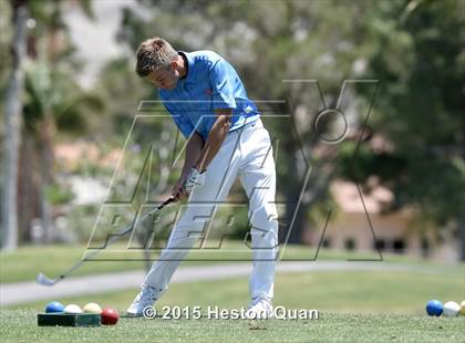 Thumbnail 1 in CIF Southern Section Boys Golf Championships photogallery.