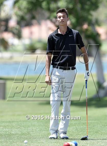 Thumbnail 1 in CIF Southern Section Boys Golf Championships photogallery.