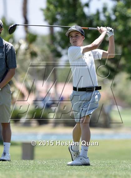 Thumbnail 2 in CIF Southern Section Boys Golf Championships photogallery.