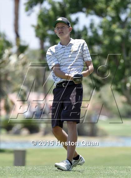 Thumbnail 2 in CIF Southern Section Boys Golf Championships photogallery.