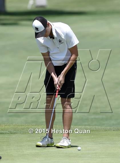 Thumbnail 2 in CIF Southern Section Boys Golf Championships photogallery.