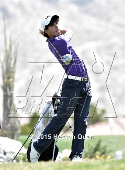 Thumbnail 2 in CIF Southern Section Boys Golf Championships photogallery.