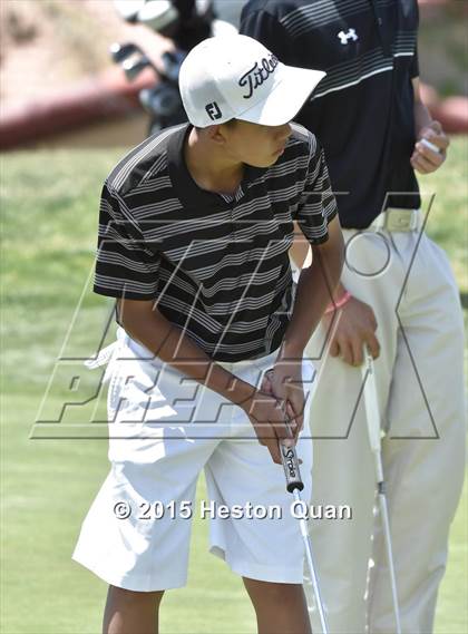 Thumbnail 3 in CIF Southern Section Boys Golf Championships photogallery.