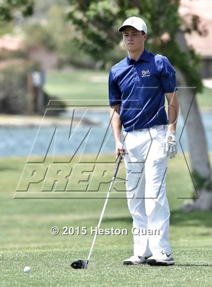 Thumbnail 3 in CIF Southern Section Boys Golf Championships photogallery.