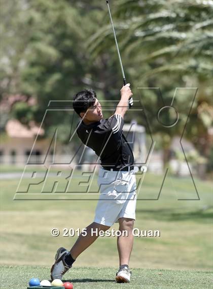 Thumbnail 3 in CIF Southern Section Boys Golf Championships photogallery.