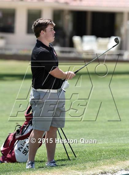 Thumbnail 3 in CIF Southern Section Boys Golf Championships photogallery.