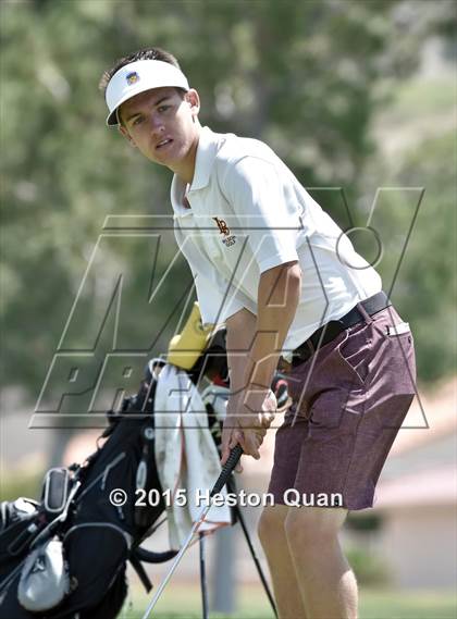 Thumbnail 3 in CIF Southern Section Boys Golf Championships photogallery.