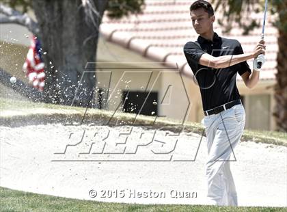 Thumbnail 1 in CIF Southern Section Boys Golf Championships photogallery.