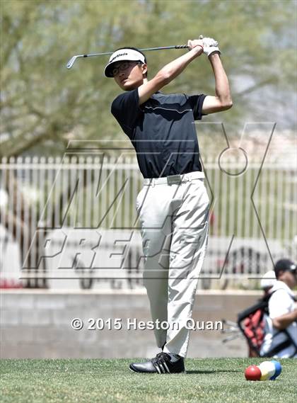 Thumbnail 3 in CIF Southern Section Boys Golf Championships photogallery.