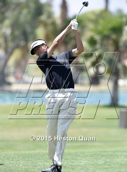 Thumbnail 3 in CIF Southern Section Boys Golf Championships photogallery.