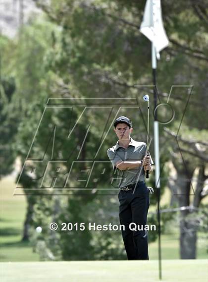 Thumbnail 3 in CIF Southern Section Boys Golf Championships photogallery.