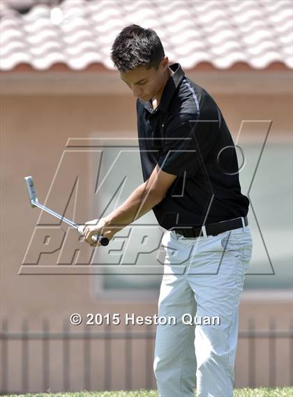 Thumbnail 1 in CIF Southern Section Boys Golf Championships photogallery.
