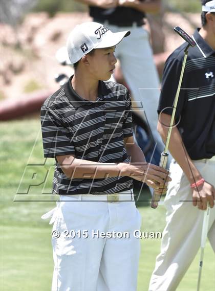 Thumbnail 1 in CIF Southern Section Boys Golf Championships photogallery.
