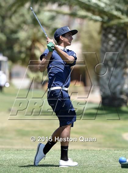 Thumbnail 3 in CIF Southern Section Boys Golf Championships photogallery.
