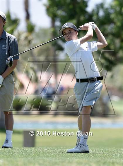 Thumbnail 3 in CIF Southern Section Boys Golf Championships photogallery.
