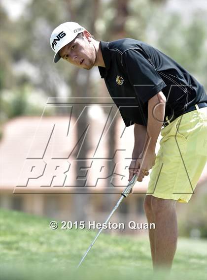 Thumbnail 2 in CIF Southern Section Boys Golf Championships photogallery.