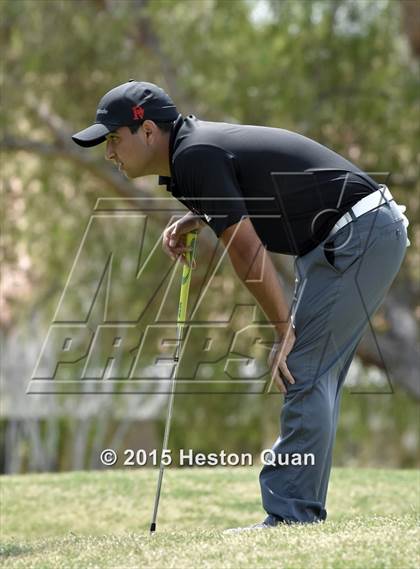 Thumbnail 2 in CIF Southern Section Boys Golf Championships photogallery.