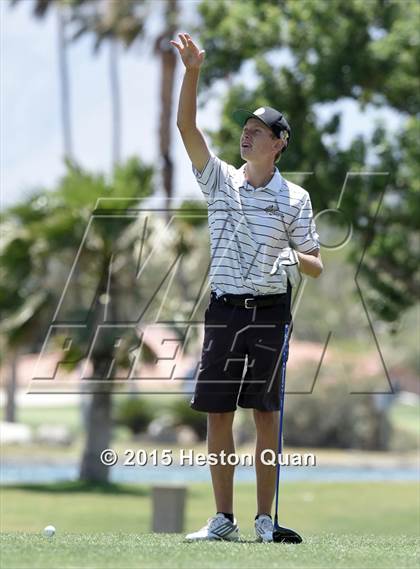 Thumbnail 1 in CIF Southern Section Boys Golf Championships photogallery.