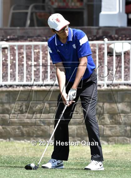 Thumbnail 2 in CIF Southern Section Boys Golf Championships photogallery.
