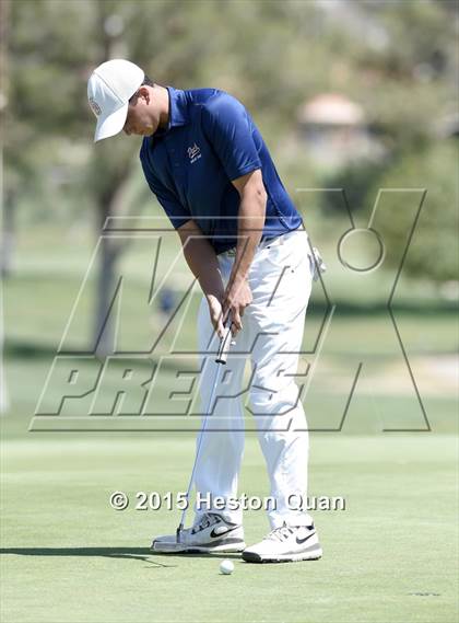 Thumbnail 2 in CIF Southern Section Boys Golf Championships photogallery.