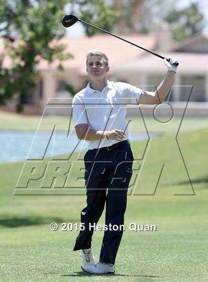 Thumbnail 3 in CIF Southern Section Boys Golf Championships photogallery.