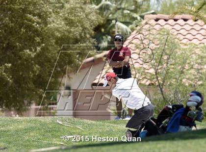 Thumbnail 2 in CIF Southern Section Boys Golf Championships photogallery.