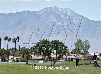 Thumbnail 2 in CIF Southern Section Boys Golf Championships photogallery.