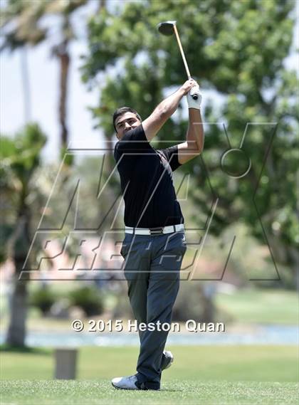 Thumbnail 2 in CIF Southern Section Boys Golf Championships photogallery.