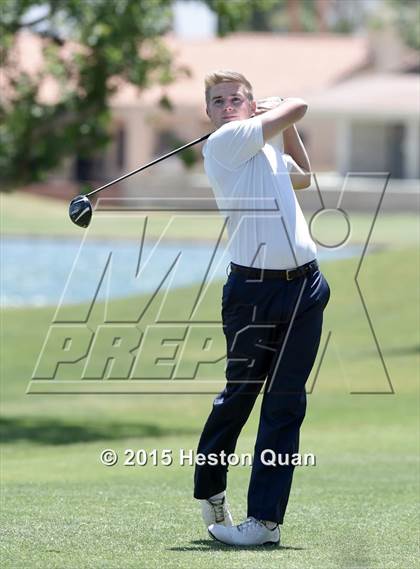 Thumbnail 1 in CIF Southern Section Boys Golf Championships photogallery.
