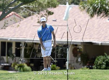 Thumbnail 1 in CIF Southern Section Boys Golf Championships photogallery.