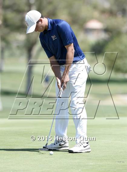 Thumbnail 1 in CIF Southern Section Boys Golf Championships photogallery.