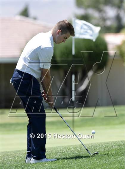 Thumbnail 2 in CIF Southern Section Boys Golf Championships photogallery.