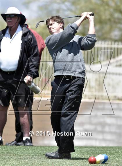 Thumbnail 2 in CIF Southern Section Boys Golf Championships photogallery.